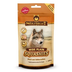 Wolfsblut - Wide Plain Snack Squashies - Canine Adult Pferd mit S&uuml;sskartoffeln
