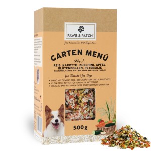 Menu jardin n&deg; 1 pour chiens
