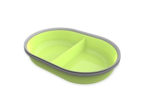 SureFeed Geteilte Schalen gr&uuml;n 2er Set