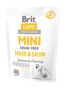 Brit Care Canine - Adult Mini Hair & Skin, Lachs & Hering