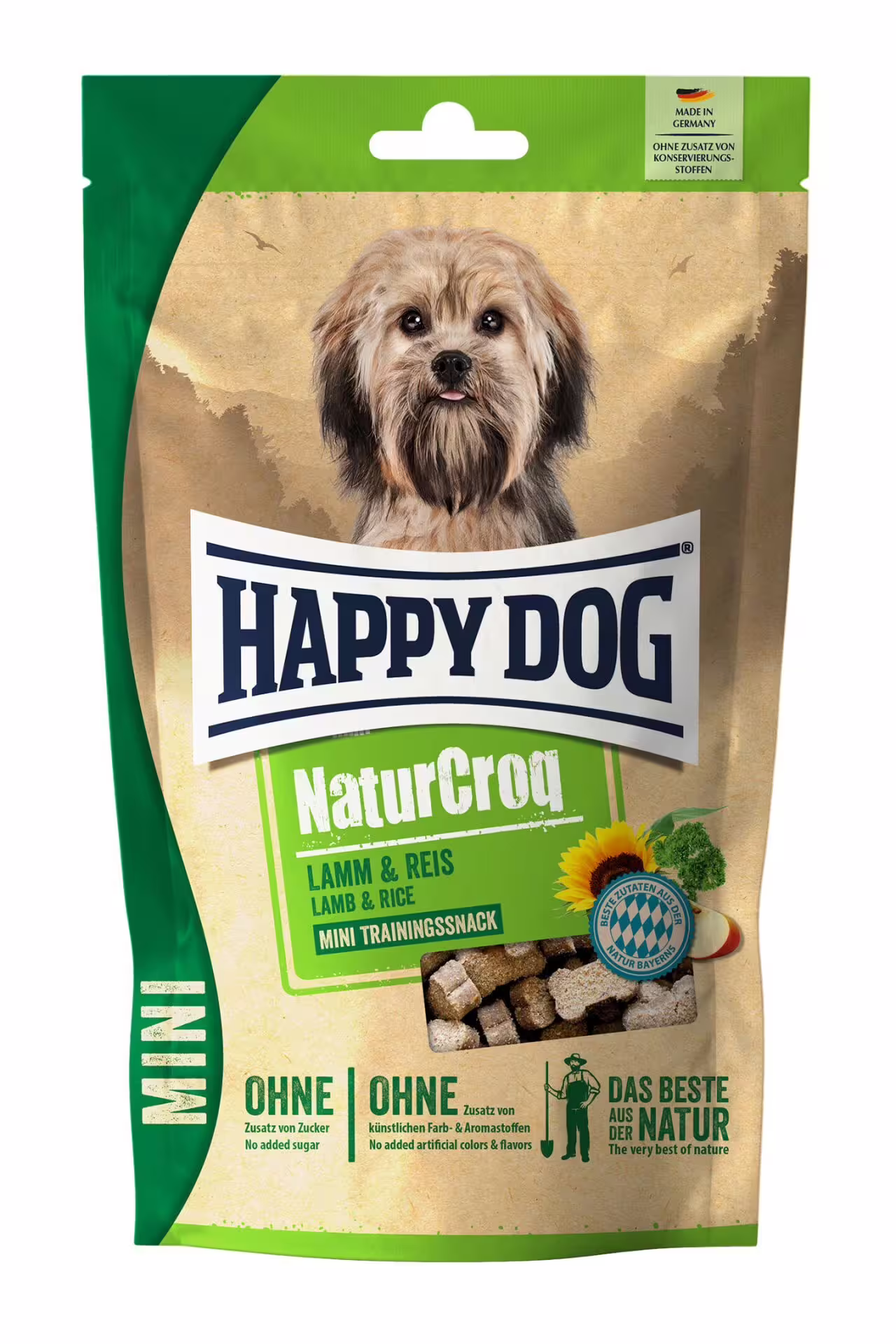 Happy Dog - NaturCroq Mini Snack Lamm&Reis