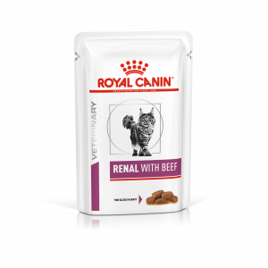Vital Support - Renal with Beef Cat Beutel (Thin Slices in Gravy)