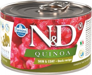 Farmina - N&D Quinoa Canine Adult Skin&Coat Ente, Quinoa, Kokosnuss & Kurkuma Dose
