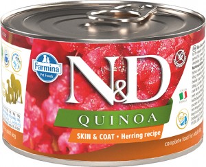 Farmina - N&D Quinoa Canine Adult Skin&Coat Hering, Quinoa, Kokosnuss & Kurkuma