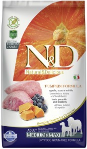 Farmina - N&D Pumpkin Canine Adult Medium/Maxi Agneau & Myrtilles